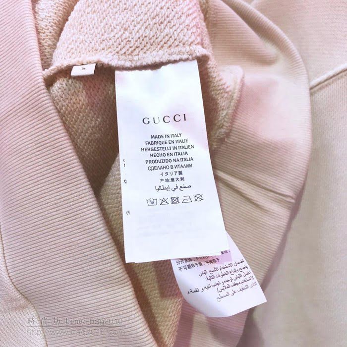 Gucci男裝 19-20FW新款 白色 古奇連帽套頭衛衣 男士秋季最新單品  tzy2380